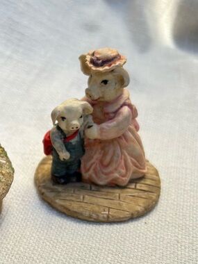 "Heather Trotter" from the Little Nook Village and The Heritage Mint,  1989